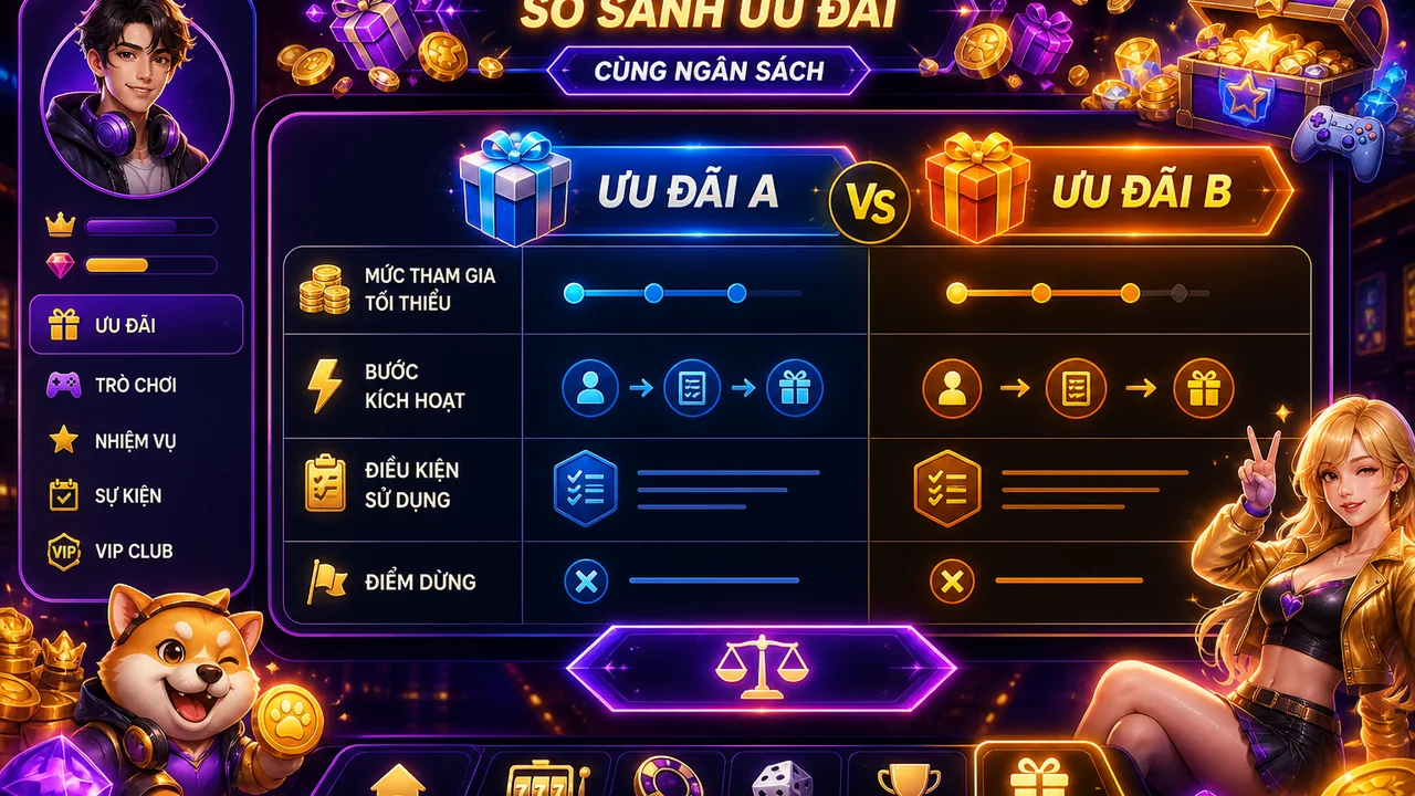 Chọn trải nghiệm giải trí vừa túi tiền: ưu đãi uu88 phù hợp ngân sách nhỏ nên chọn thế nào